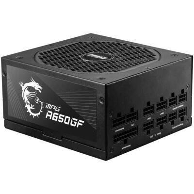 MSI Alimentation PC MPG A650GF - 650W 80+ Gold Modulaire - Neuf - Publicité MSI Alimentation PC MPG A650GF - 650W 80+ Gold Modulaire - Neuf - Publicité