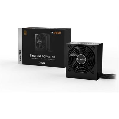 Be Quiet! System Power 10 - 750w - 80Plus Bronze - Neuf - Publicité Be Quiet! System Power 10 - 750w - 80Plus Bronze - Neuf - Publicité