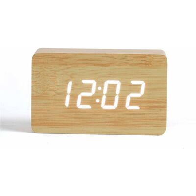 Livoo Horloge Numérique - Fonctions d'horloge, alarme, calendrier, thermomètre - Publicité Livoo Horloge Numérique - Fonctions d'horloge, alarme, calendrier, thermomètre - Publicité