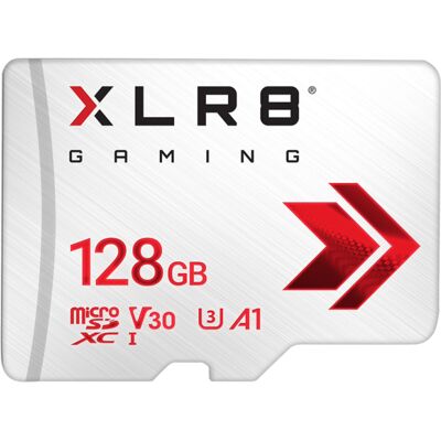 PNY XLR8 128 Go MicroSDXC UHS-I Classe 10 - Neuf - Publicité PNY XLR8 128 Go MicroSDXC UHS-I Classe 10 - Neuf - Publicité