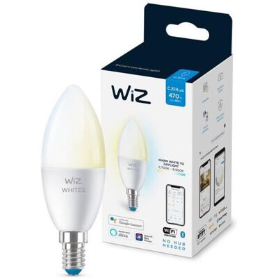 WiZ Ampoule connectée flamme Blanc variable E14 40W - Neuf - Publicité WiZ Ampoule connectée flamme Blanc variable E14 40W - Neuf - Publicité