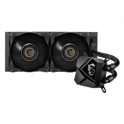 MSI MAGCORELIQUID P240 Processeur Refroidisseur de liquide tout-en-un 12 cm Noir - Neuf - Publicité MSI MAGCORELIQUID P240 Processeur Refroidisseur de liquide tout-en-un 12 cm Noir - Neuf - Publicité