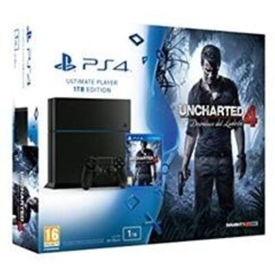 Sony Pack Console PS4 1TB + Uncharted 4 - Bon état - Publicité Sony Pack Console PS4 1TB + Uncharted 4 - Bon état - Publicité