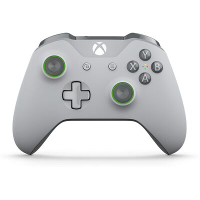 Microsoft WL3-00061 accessoire de jeux vidéo Vert, Gris RF Manette de jeu Analogique Xbox One S - Excellent état - Publicité Microsoft WL3-00061 accessoire de jeux vidéo Vert, Gris RF Manette de jeu Analogique Xbox One S - Excellent état - Publicité