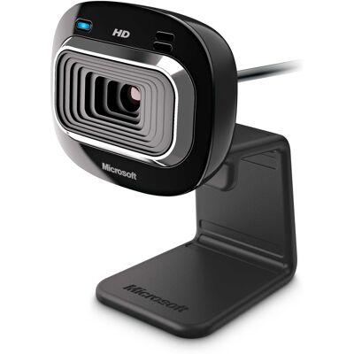 Microsoft LifeCam HD-3000 webcam 1 MP 1280 x 720 pixels USB 2.0 Noir - Neuf - Publicité Microsoft LifeCam HD-3000 webcam 1 MP 1280 x 720 pixels USB 2.0 Noir - Neuf - Publicité