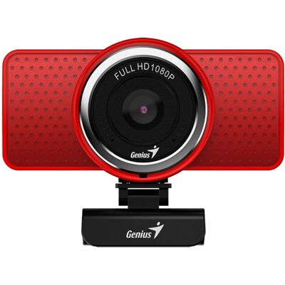 Genius Computer Technology ECam 8000 webcam 2 MP 1920 x 1080 pixels USB Rouge - Neuf - Publicité Genius Computer Technology ECam 8000 webcam 2 MP 1920 x 1080 pixels USB Rouge - Neuf - Publicité