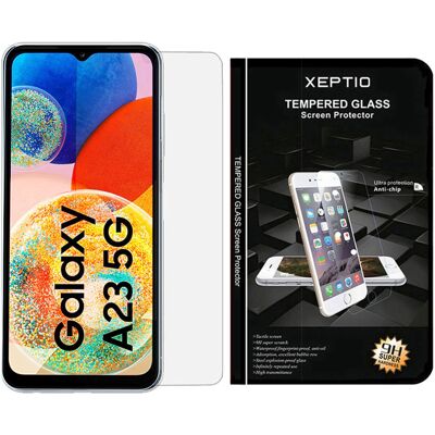 Protection écran Vitre en verre trempé pour Samsung Galaxy A23 5G - Tempered glass XEPTIO - Neuf - Publicité Protection écran Vitre en verre trempé pour Samsung Galaxy A23 5G - Tempered glass XEPTIO - Neuf - Publicité