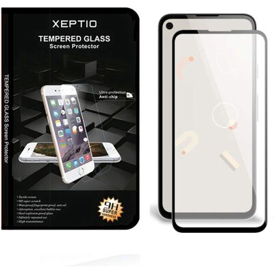 Xeptio Google Pixel 4A 4G vitre protection écran noir - Neuf - Publicité Xeptio Google Pixel 4A 4G vitre protection écran noir - Neuf - Publicité