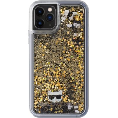 Coque Karl Lagerfeld Bling Bling avec breloques flottantes pour Apple iPhone 11 Pro, Or - Neuf - Publicité Coque Karl Lagerfeld Bling Bling avec breloques flottantes pour Apple iPhone 11 Pro, Or - Neuf - Publicité