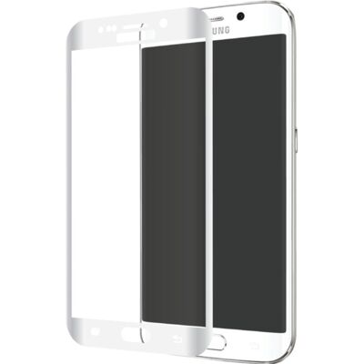 The Kase Protection d'écran en verre trempé Bord à Bord Incurvé pour Samsung Galaxy S6 Edge, Blanc - Neuf - Publicité The Kase Protection d'écran en verre trempé Bord à Bord Incurvé pour Samsung Galaxy S6 Edge, Blanc - Neuf - Publicité