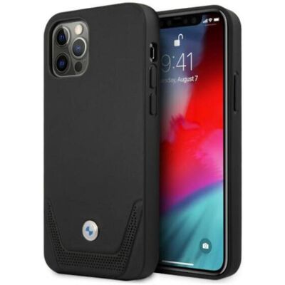 BMW Étui pour iPhone 12/12 Pro 6.1 Cuir noir perforé - Neuf - Publicité BMW Étui pour iPhone 12/12 Pro 6.1 Cuir noir perforé - Neuf - Publicité