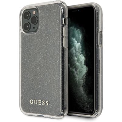 Etui Guess do iPhone 11 Pro srebrny Glitter - Neuf - Publicité Etui Guess do iPhone 11 Pro srebrny Glitter - Neuf - Publicité