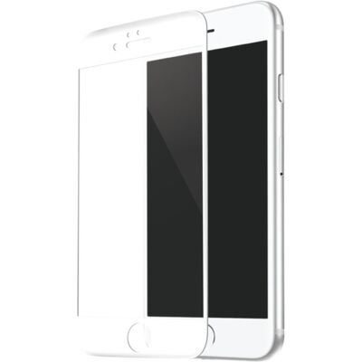 The Kase Protection d'écran en verre trempé Bord à Bord Incurvé pour Apple iPhone 6/6s, Blanc - Neuf - Publicité The Kase Protection d'écran en verre trempé Bord à Bord Incurvé pour Apple iPhone 6/6s, Blanc - Neuf - Publicité