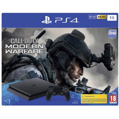Sony PS4 SLIM 1To + call of duty modern warfare - Très bon état - Publicité Sony PS4 SLIM 1To + call of duty modern warfare - Très bon état - Publicité