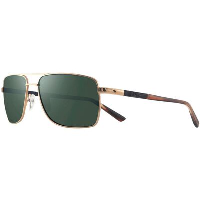 Revo - Ray Gold Crystal Smoke Green Polarized - Lunettes de soleil - Publicité Revo - Ray Gold Crystal Smoke Green Polarized - Lunettes de soleil - Publicité