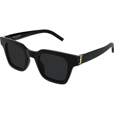 Saint Laurent - SL M157 001 Black - Lunettes de soleil - Publicité Saint Laurent - SL M157 001 Black - Lunettes de soleil - Publicité