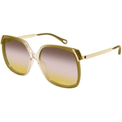 Chloé - CH0286S 008 Beige Gold Pink - Lunettes de soleil - Publicité Chloé - CH0286S 008 Beige Gold Pink - Lunettes de soleil - Publicité