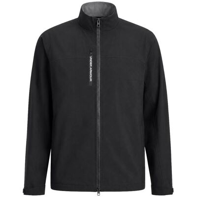 Under Armour - Drive Pro Rain Black White - XL - Veste pluie - Publicité Under Armour - Drive Pro Rain Black White - XL - Veste pluie - Publicité
