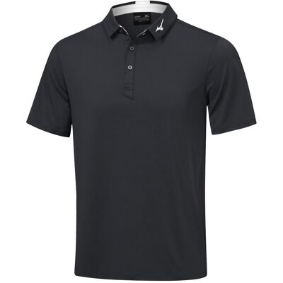 Mizuno - Crested Polo Shirt Black - XXL - Polo - Publicité Mizuno - Crested Polo Shirt Black - XXL - Polo - Publicité