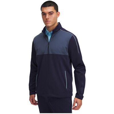 Under Armour - Drive Wind Half Zip Midnight Navy Downpour Gray - M - Veste pluie - Publicité Under Armour - Drive Wind Half Zip Midnight Navy Downpour Gray - M - Veste pluie - Publicité