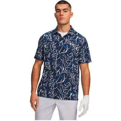Under Armour - Playoff 3.0 Printed Polo Midnight Navy Aegean Blue Halo Gray - XL - Polo - Publicité Under Armour - Playoff 3.0 Printed Polo Midnight Navy Aegean Blue Halo Gray - XL - Polo - Publicité