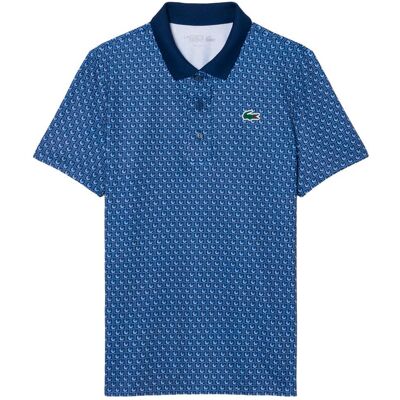 Lacoste - Performance Polo All Over Print Navy Blue Phoenix Blue - 36 - Polo - Publicité Lacoste - Performance Polo All Over Print Navy Blue Phoenix Blue - 36 - Polo - Publicité