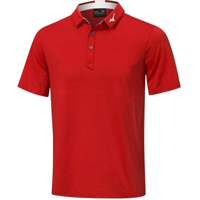 Mizuno - Crested Polo Shirt Red - XL - Polo - Publicité Mizuno - Crested Polo Shirt Red - XL - Polo - Publicité