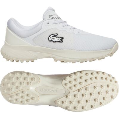 Lacoste - Golf Point White Off White - 9 - Chaussures sans crampons - Publicité Lacoste - Golf Point White Off White - 9 - Chaussures sans crampons - Publicité
