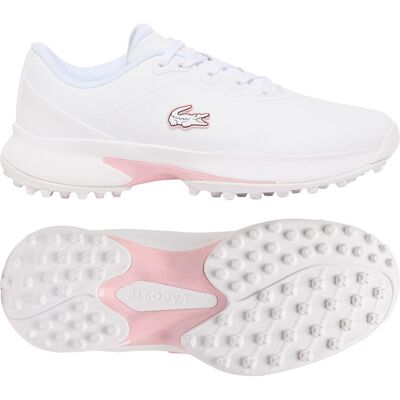 Lacoste - Golf Point White Pink - 37 - Chaussures sans crampons - Publicité Lacoste - Golf Point White Pink - 37 - Chaussures sans crampons - Publicité