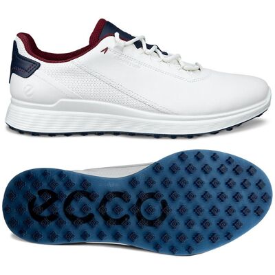 Ecco - S Three Casual White Marine - 45 - Chaussures sans crampons - Publicité Ecco - S Three Casual White Marine - 45 - Chaussures sans crampons - Publicité