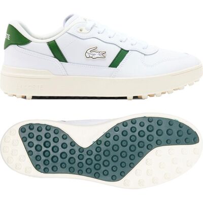 Lacoste - T-Clip Golf White Green - 8.5 - Chaussures sans crampons - Publicité Lacoste - T-Clip Golf White Green - 8.5 - Chaussures sans crampons - Publicité