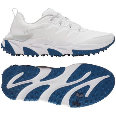 Under Armour - Halo Tour Spikeless White White Metallic Silver - 8.5 - Chaussures sans crampons - Publicité Under Armour - Halo Tour Spikeless White White Metallic Silver - 8.5 - Chaussures sans crampons - Publicité