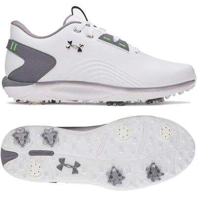 Under Armour - Drive Fade 2 White Titan Gray Metallic - 8.5 - Chaussures avec crampons - Publicité Under Armour - Drive Fade 2 White Titan Gray Metallic - 8.5 - Chaussures avec crampons - Publicité