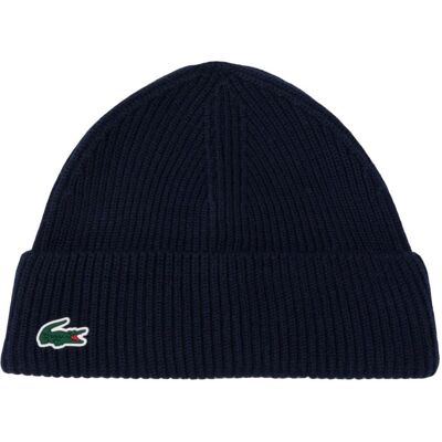 Lacoste - Golf Beanie Marine - Bonnet - Publicité Lacoste - Golf Beanie Marine - Bonnet - Publicité