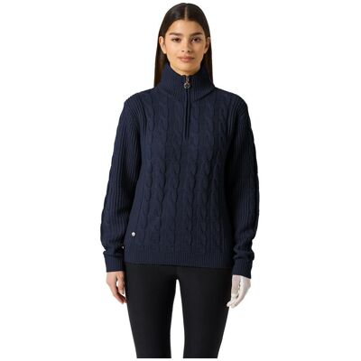 Daily Sports - Cable Pullover Lined Navy - L - Pull - Publicité Daily Sports - Cable Pullover Lined Navy - L - Pull - Publicité