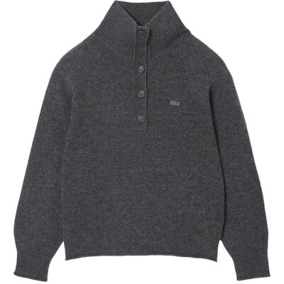 Lacoste - The Essential Sweater Half Snap Pitch Chine - 38 - Pull - Publicité Lacoste - The Essential Sweater Half Snap Pitch Chine - 38 - Pull - Publicité