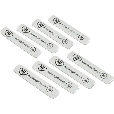 Masters - Lead Weights Strips x8 - - Publicité Masters - Lead Weights Strips x8 - - Publicité