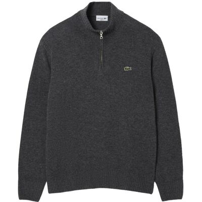 Lacoste - Classic Wool 1/4 Zip Pitch Chine - 7 - Pull - Publicité Lacoste - Classic Wool 1/4 Zip Pitch Chine - 7 - Pull - Publicité
