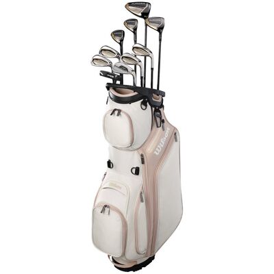 Wilson - Aurora Complete Set Women Cart Droitier Women - Pack complet - Publicité Wilson - Aurora Complete Set Women Cart Droitier Women - Pack complet - Publicité