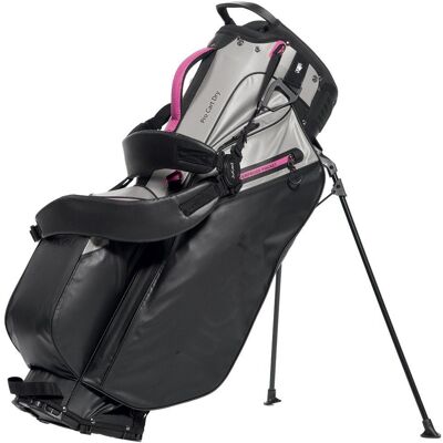 JuCad - 3 en 1 Pro Cart Dry Noir Gris Fuchsia - Sac trepied série - Publicité JuCad - 3 en 1 Pro Cart Dry Noir Gris Fuchsia - Sac trepied série - Publicité