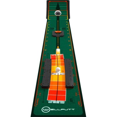 WellPutt - Mat Stroke Master 2.5m (Speed 3 / 3.50m) - Tapis de putting - Publicité WellPutt - Mat Stroke Master 2.5m (Speed 3 / 3.50m) - Tapis de putting - Publicité