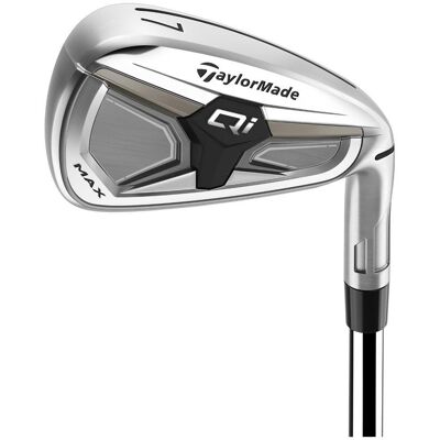 Taylormade - Qi Max Irons Gaucher Regular KBS Max MT 85 Acier 5 > PW (6 fers) - Serie de fers - Publicité Taylormade - Qi Max Irons Gaucher Regular KBS Max MT 85 Acier 5 > PW (6 fers) - Serie de fers - Publicité
