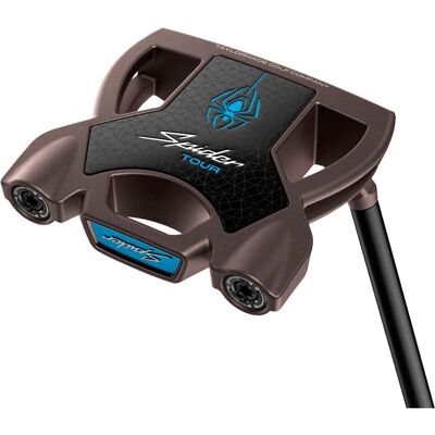 Taylormade - Spider Tour Torched PVD Small Slant Droitier 33 SuperStroke Pistol 1.0 Black/White - Putter - Publicité Taylormade - Spider Tour Torched PVD Small Slant Droitier 33 SuperStroke Pistol 1.0 Black/White - Putter - Publicité