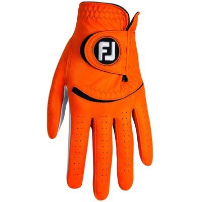 Footjoy - Spectrum Orange Droitier - M-L - Gants cuirs classiques (Unité) - Publicité Footjoy - Spectrum Orange Droitier - M-L - Gants cuirs classiques (Unité) - Publicité