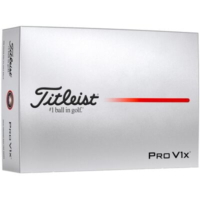 Titleist - Pro V1X 61-80 - 74 - Balles neuves - Publicité Titleist - Pro V1X 61-80 - 74 - Balles neuves - Publicité