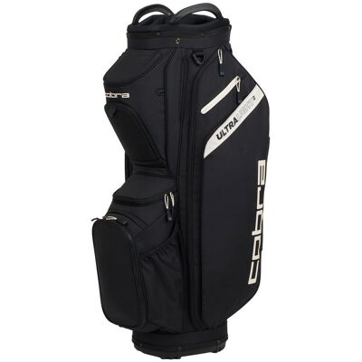 Cobra - Ultralight 2 Cart Bag Black Sugared Almond - Sac chariot série - Publicité Cobra - Ultralight 2 Cart Bag Black Sugared Almond - Sac chariot série - Publicité