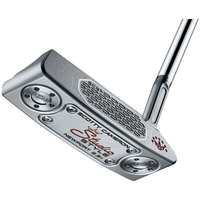 Putter Blade Scotty Cameron Newport 2.5 Plus avec poids ajustables - Publicité Putter Blade Scotty Cameron Newport 2.5 Plus avec poids ajustables - Publicité
