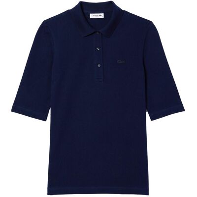 Lacoste - Classic 3/4 Sleeve Marine - 36 - Polo - Publicité Lacoste - Classic 3/4 Sleeve Marine - 36 - Polo - Publicité