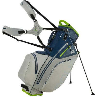 Big Max Aqua Hybrid 4 Marine/Gris/Lime Sac de golf - Sac de golf - Publicité Big Max Aqua Hybrid 4 Marine/Gris/Lime Sac de golf - Sac de golf - Publicité