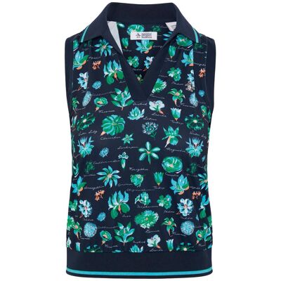 Original Penguin - Textbook Floral SL Black Iris - XS - Polo - Publicité Original Penguin - Textbook Floral SL Black Iris - XS - Polo - Publicité